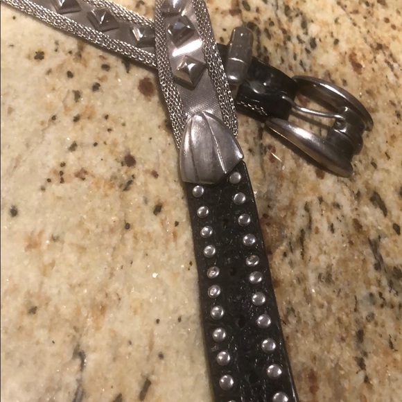 Men’s Italian belt, Metal studs; great condition - Picture 3 of 13